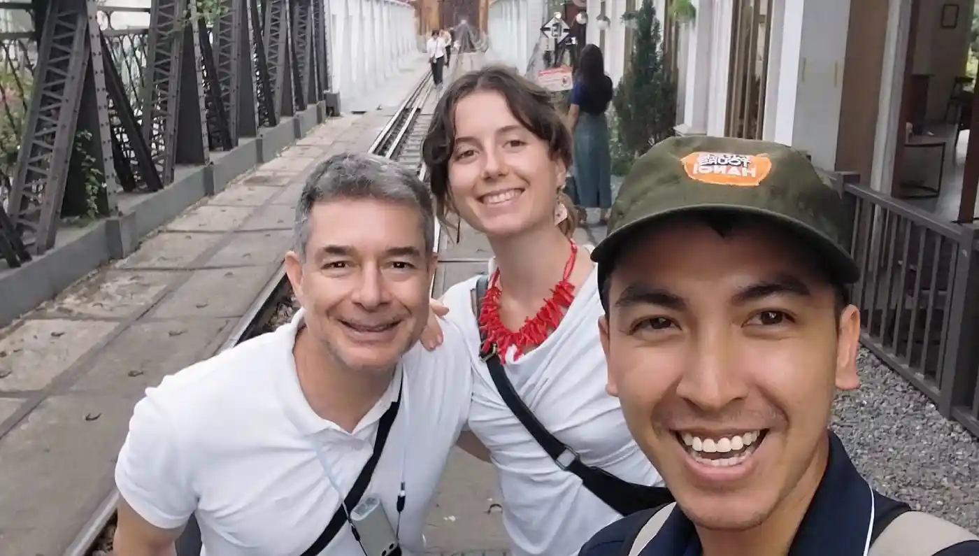 Mario & Cesar Exploring Hanoi Old Quarter | Hanoi Free Walking Tour
